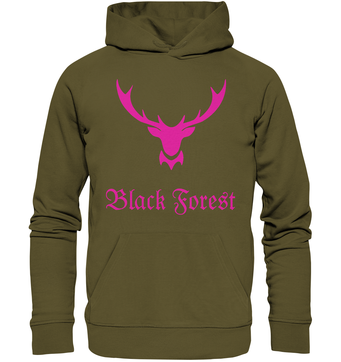 Black Forest Hirschgeweih | Organic Premium Hoodie