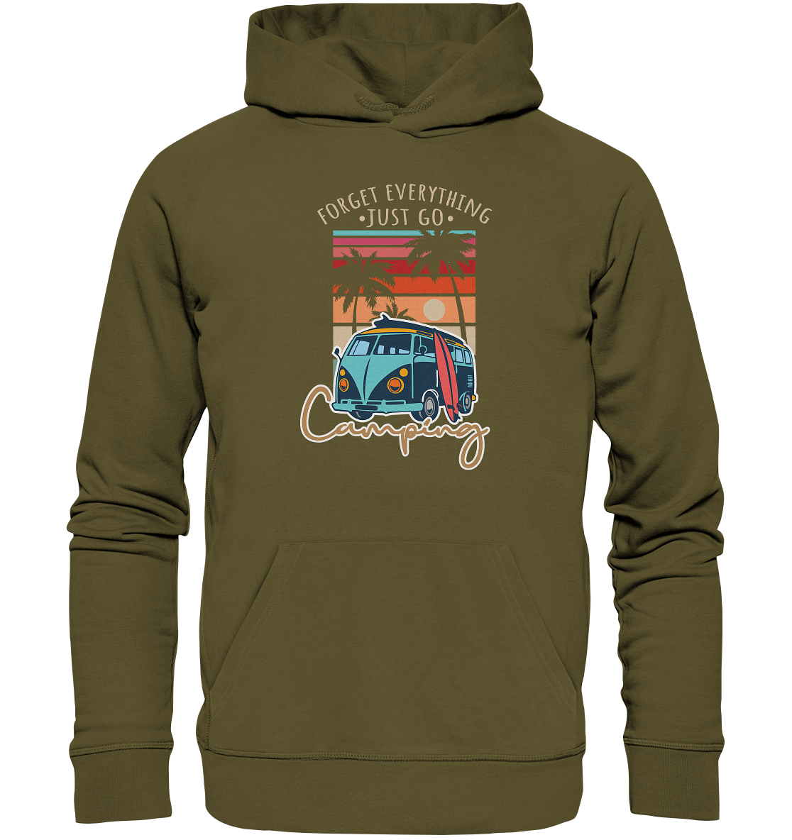 Just Go Camping | - Organic Hoodie