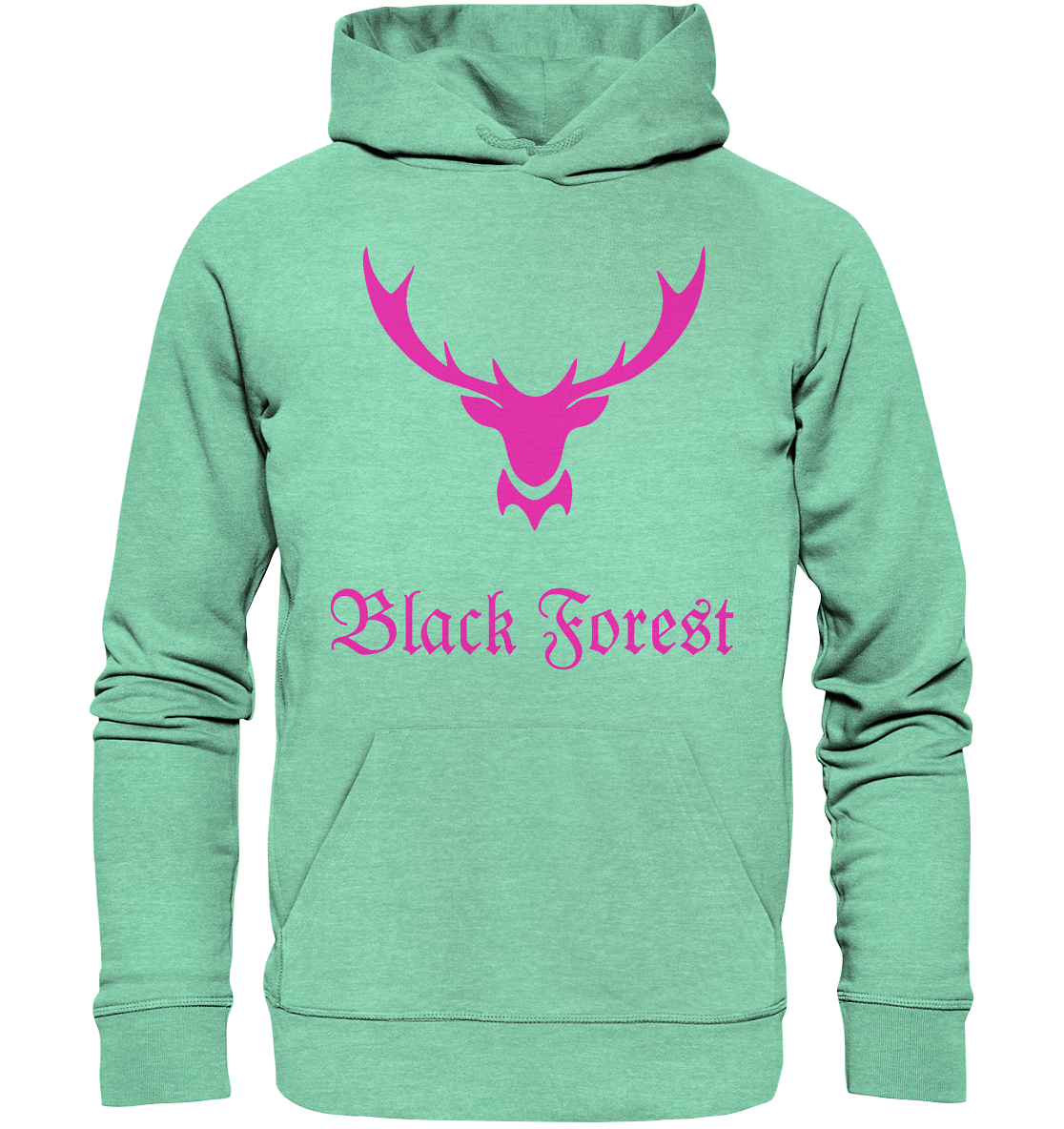 Black Forest Hirschgeweih | Organic Premium Hoodie