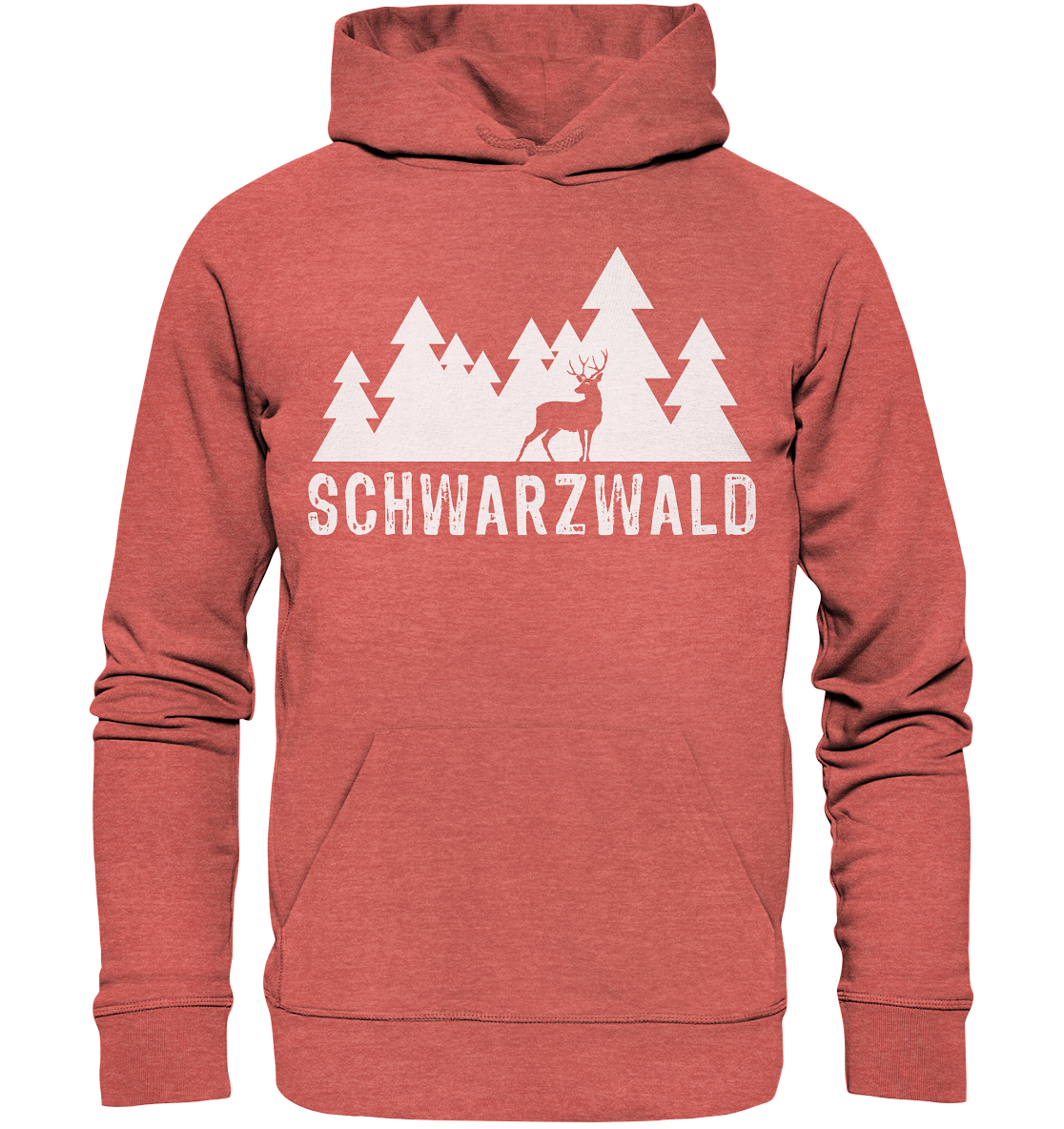 Schwarzwald Hirsch | Bio Premium Hoodie Organic