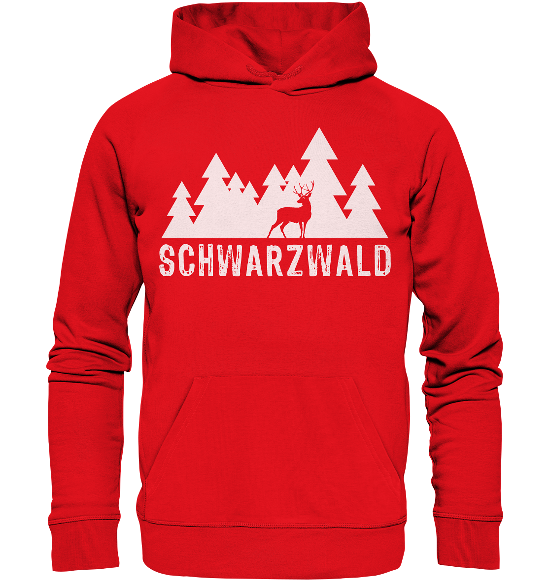 Schwarzwald Hirsch | Bio Premium Hoodie Organic