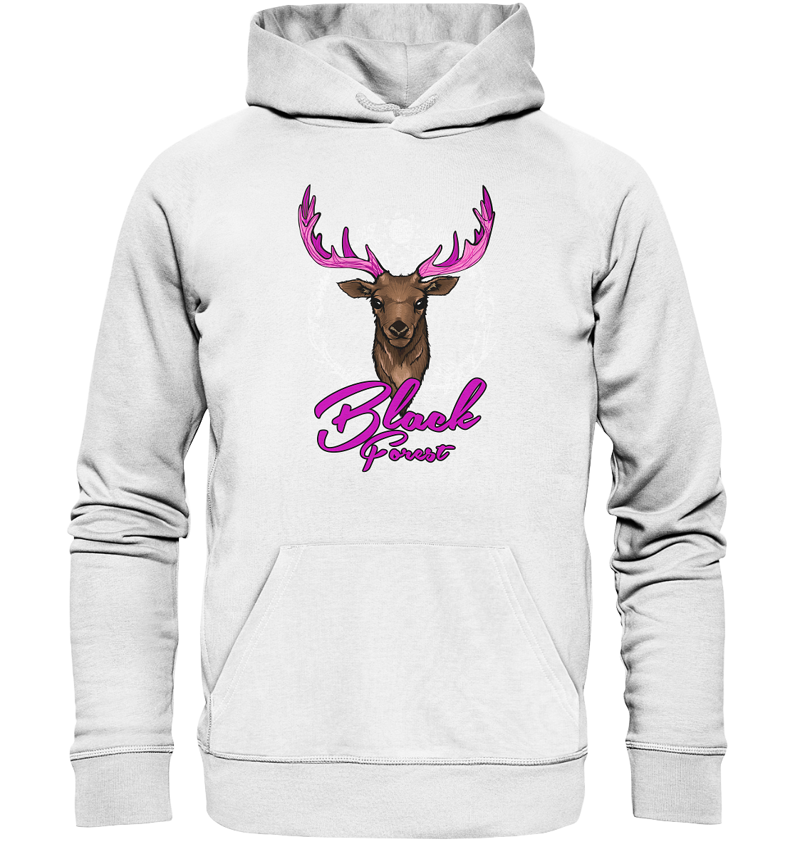 Black Forest Hirsch | Premium Organic Hoodie