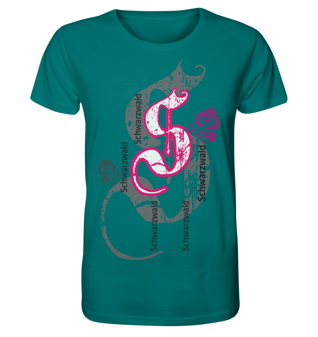 Schwarzwald Stempel | Bio Unisex T-Shirt Organic