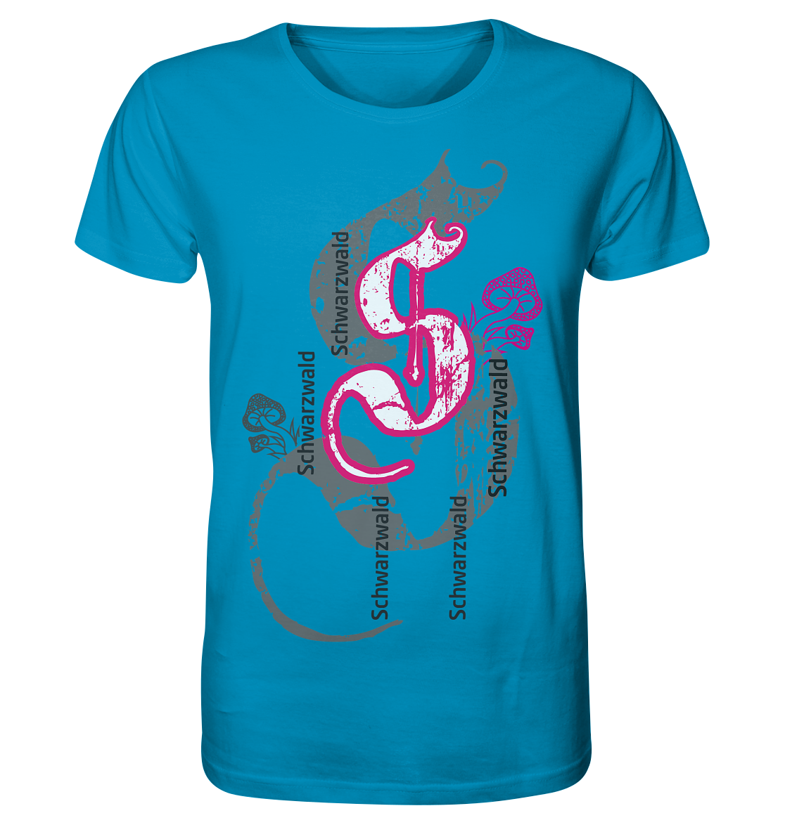 Schwarzwald Stempel | Bio Unisex T-Shirt Organic