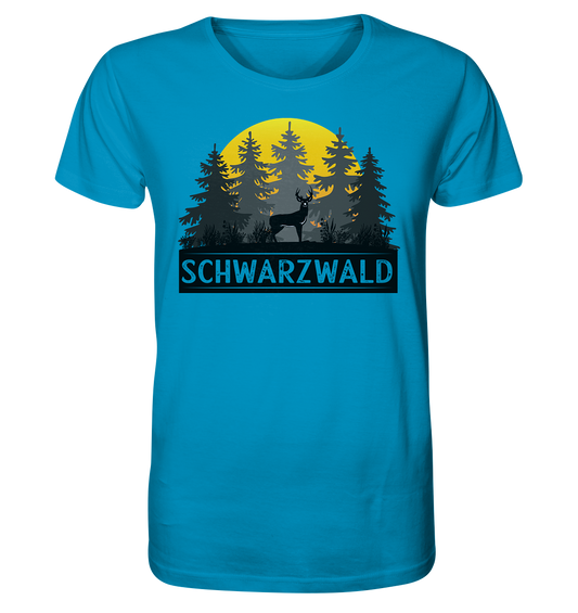 Schwarzwald Sonnenuntergang | Unisex Bio T-Shirt Organic