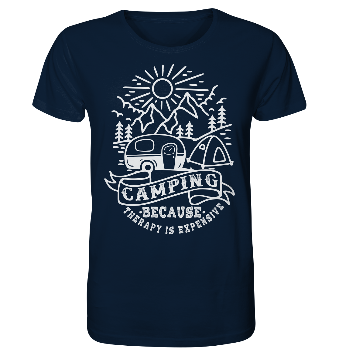 Camping Therapy |  - Organic Shirt