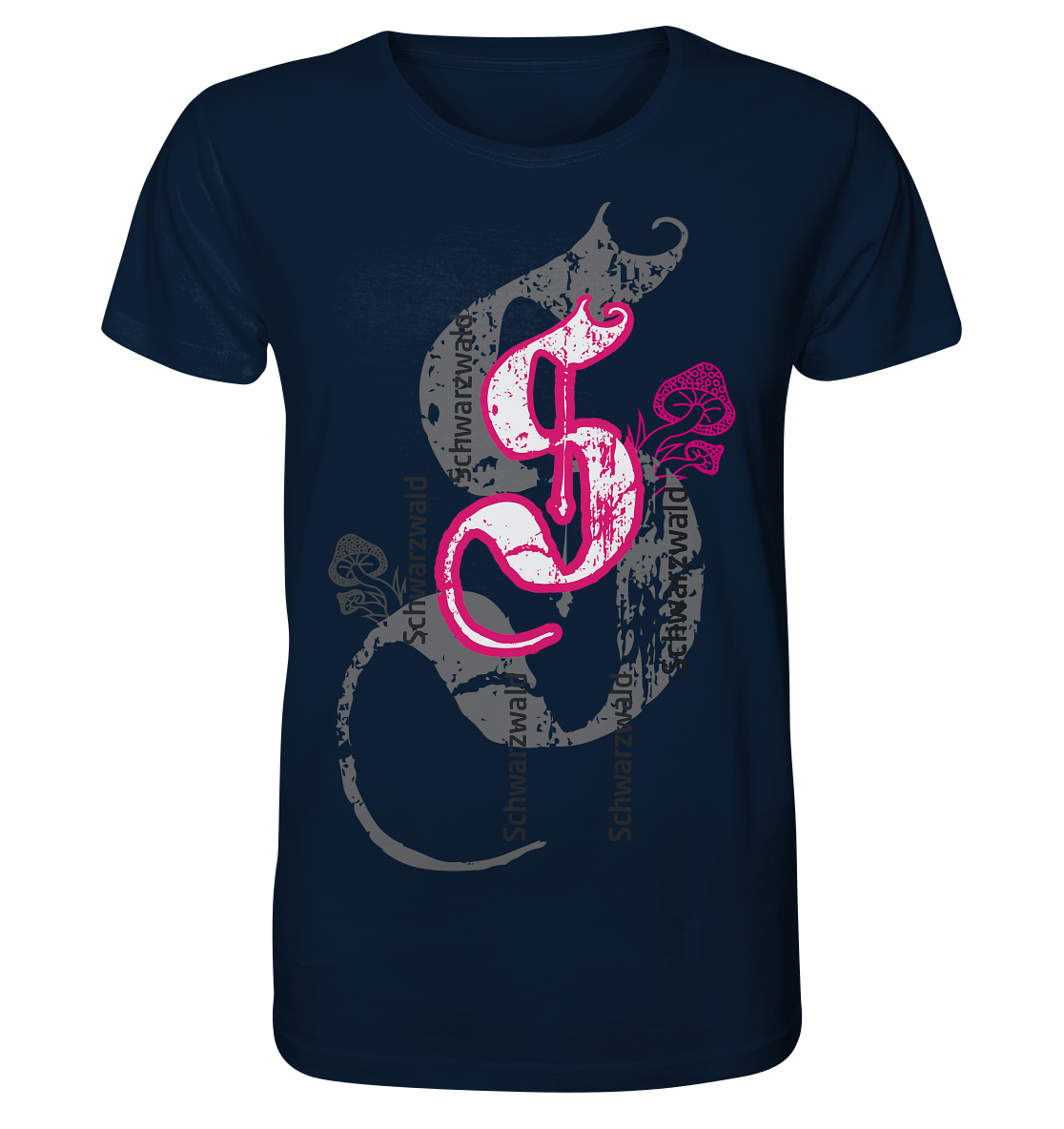 Schwarzwald Stempel | Bio Unisex T-Shirt Organic