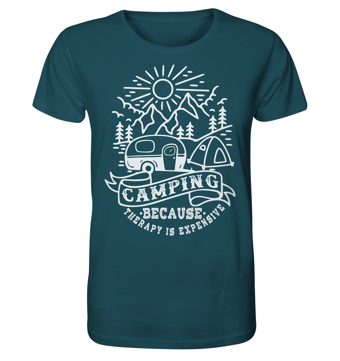 Camping Therapy |  - Organic Shirt