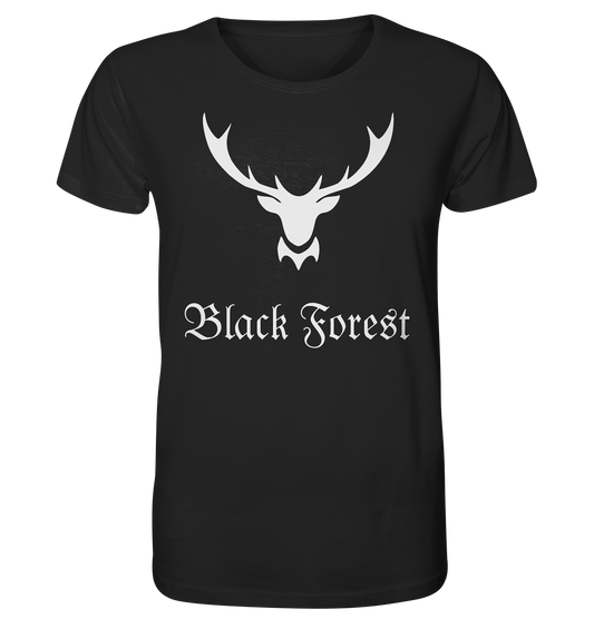 Black Forest Hirschgeweih | Bio Unisex T-Shirt Organic