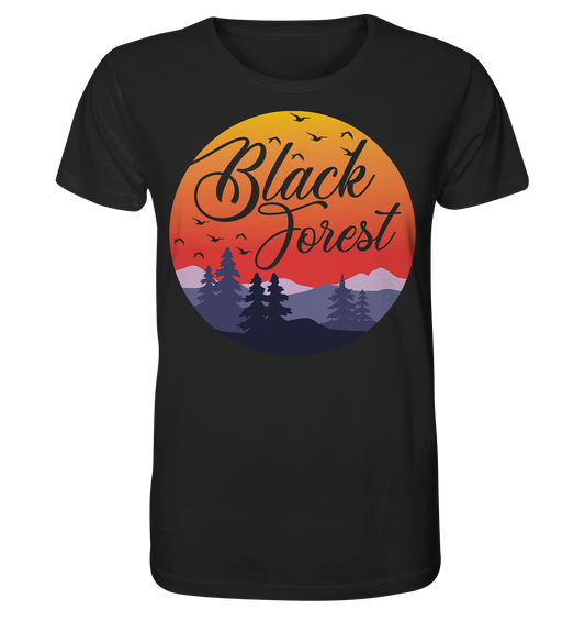 Black Forest Sunset | Organic T-Shirt