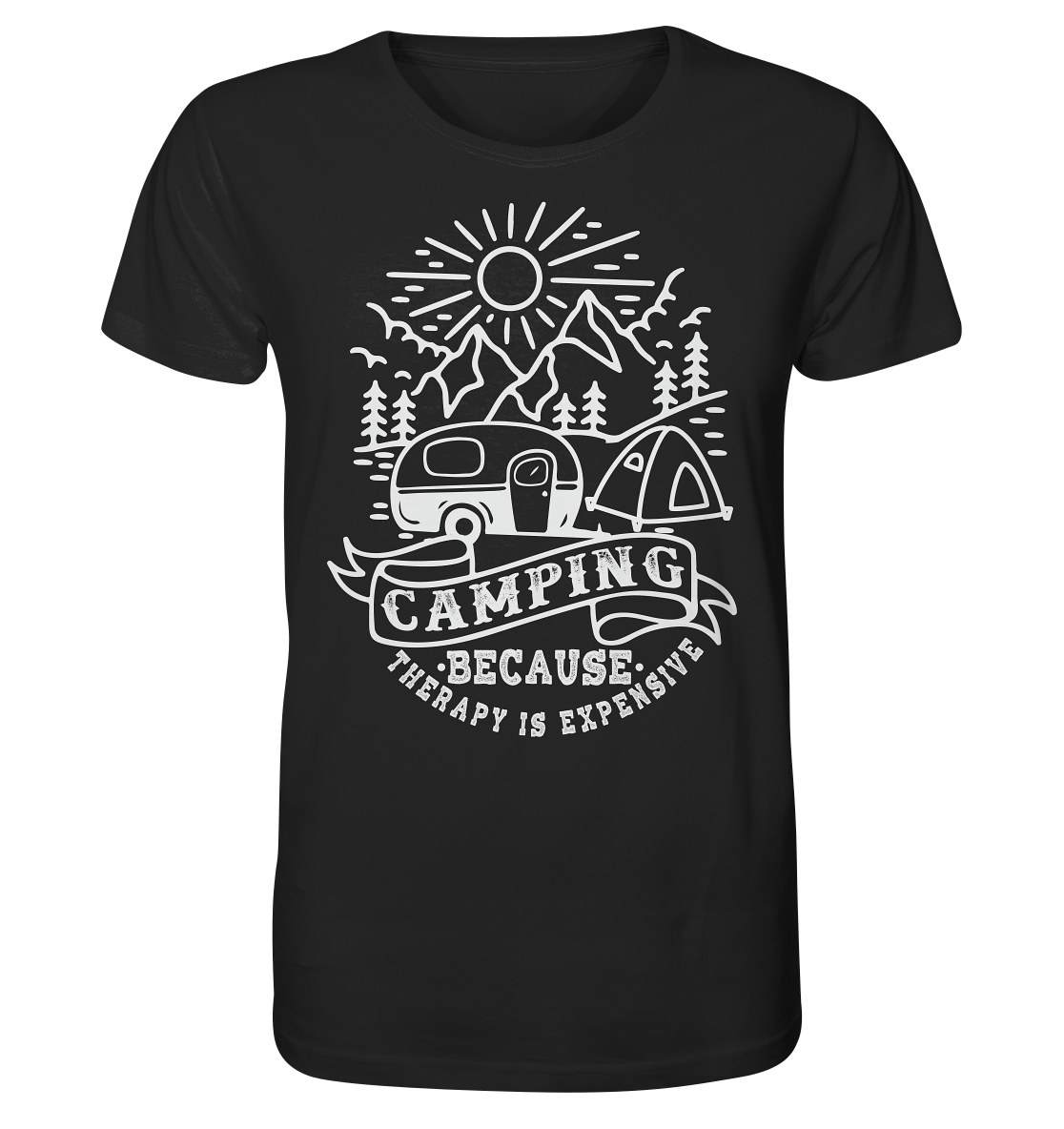 Camping Therapy |  - Organic Shirt