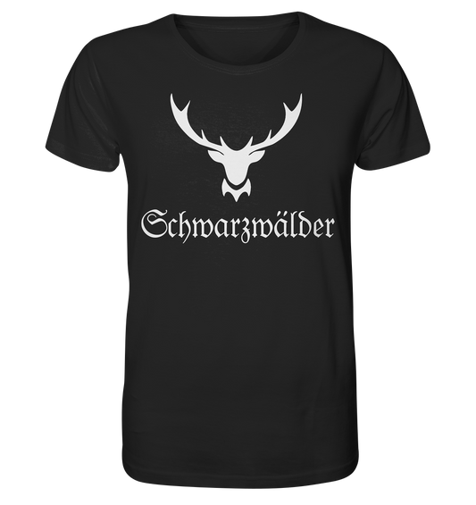 Schwarzwälder Hirschgeweih | Organic T-Shirt