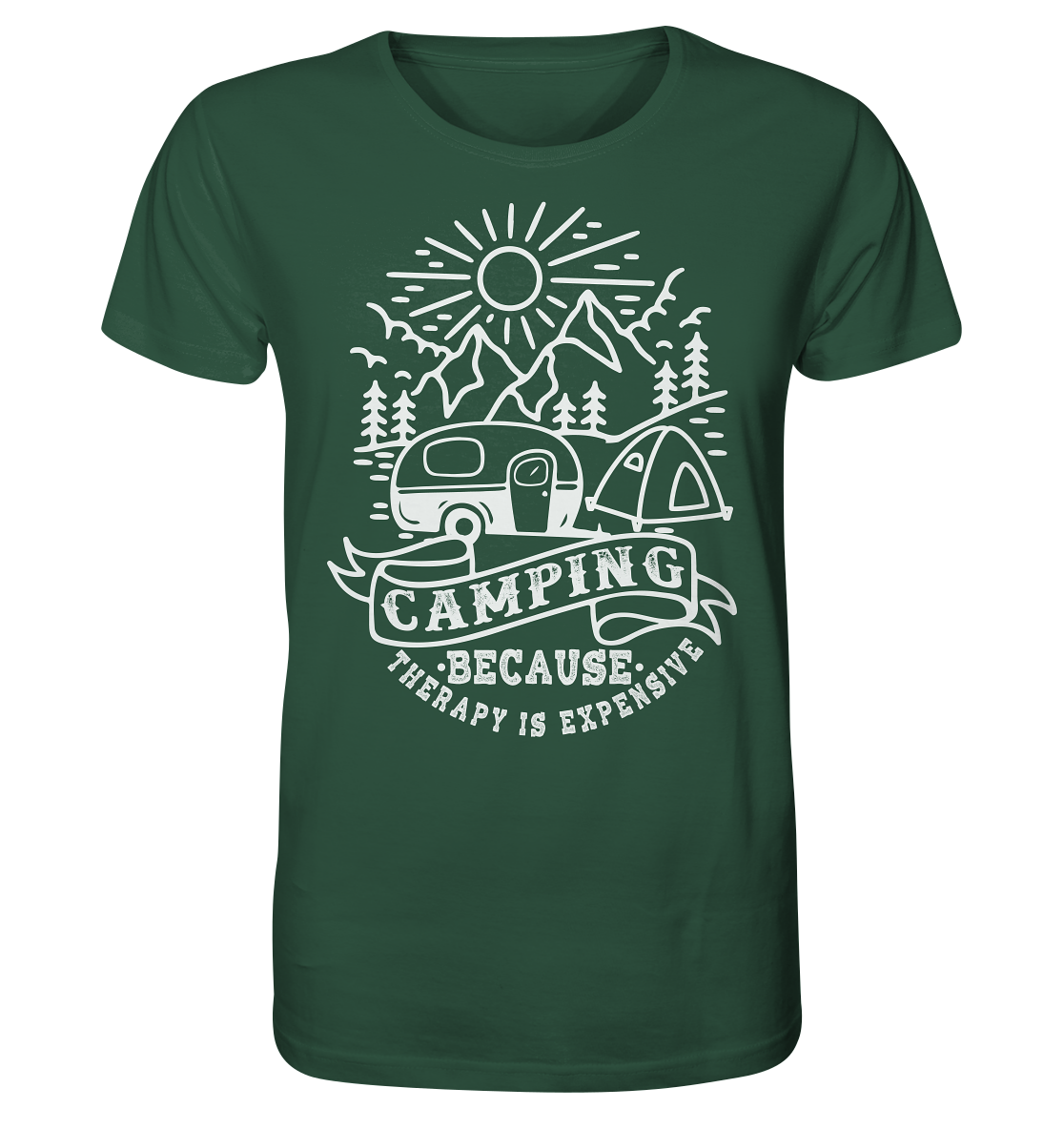 Camping Therapy |  - Organic Shirt