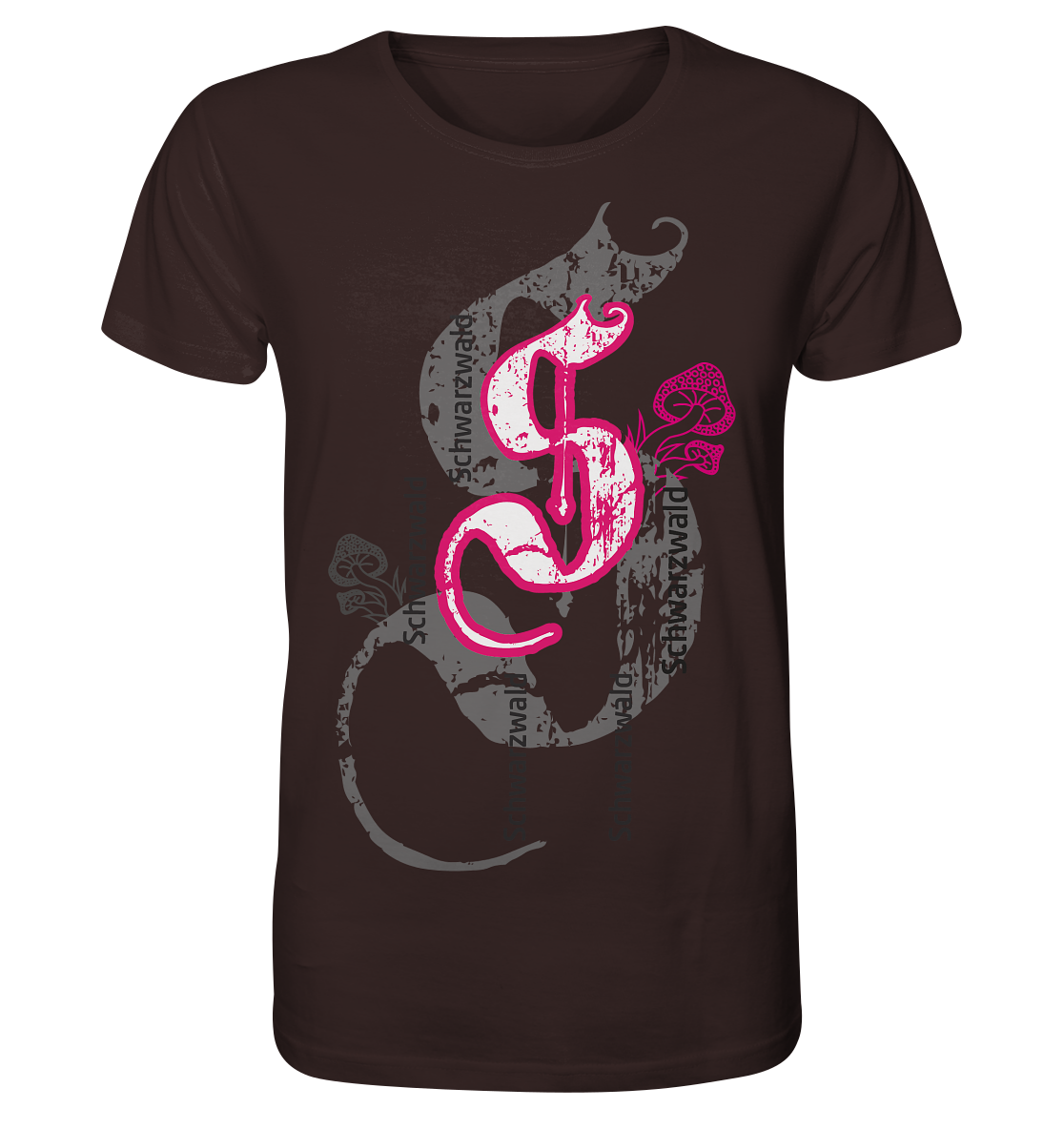 Schwarzwald Stempel | Bio Unisex T-Shirt Organic