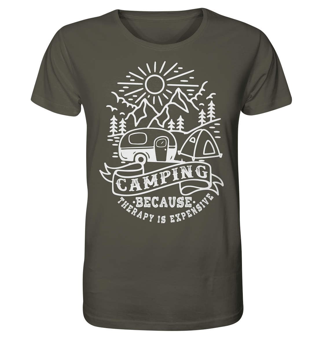 Camping Therapy |  - Organic Shirt