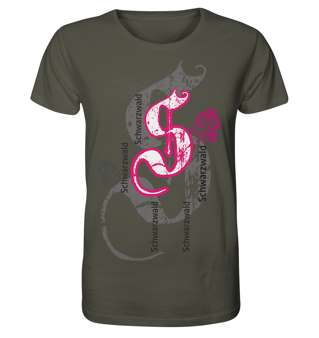 Schwarzwald Stempel | Bio Unisex T-Shirt Organic