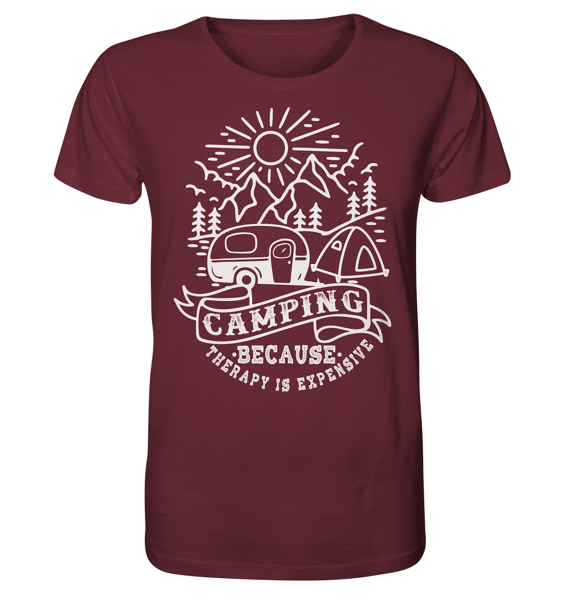 Camping Therapy |  - Organic Shirt