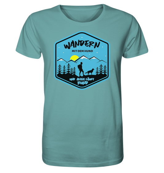 Wandern mit Hund | Bio T-Shirt Organic