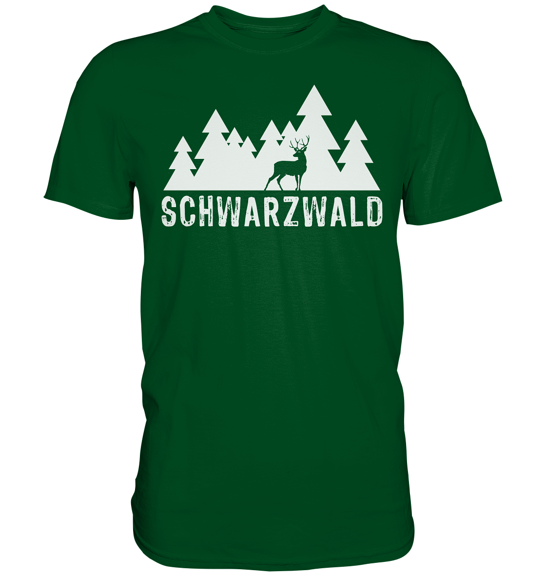 Schwarzwald Hirsch | Premium T-Shirt