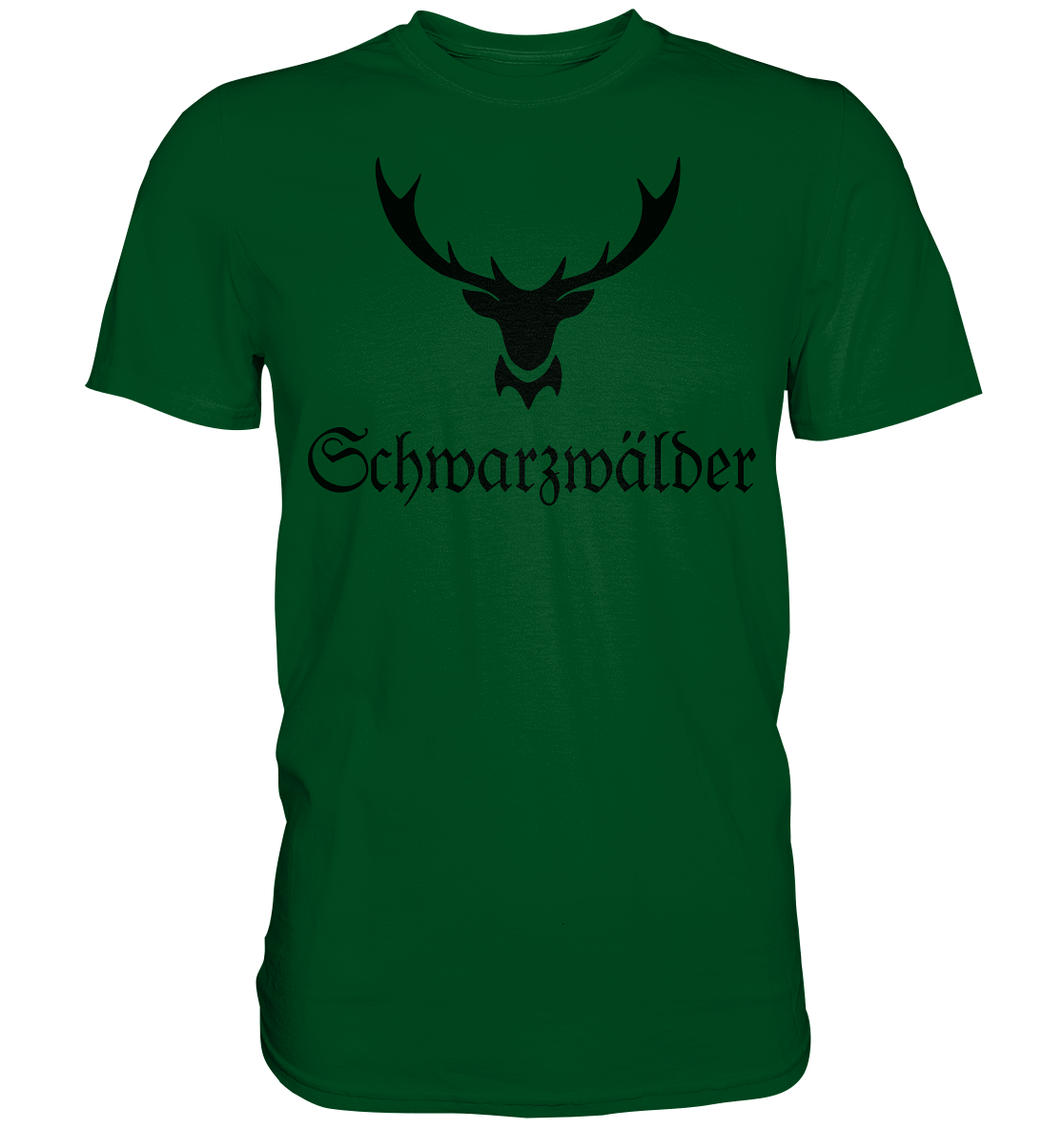 Schwarzwälder Hirschgeweih | Organic T-Shirt
