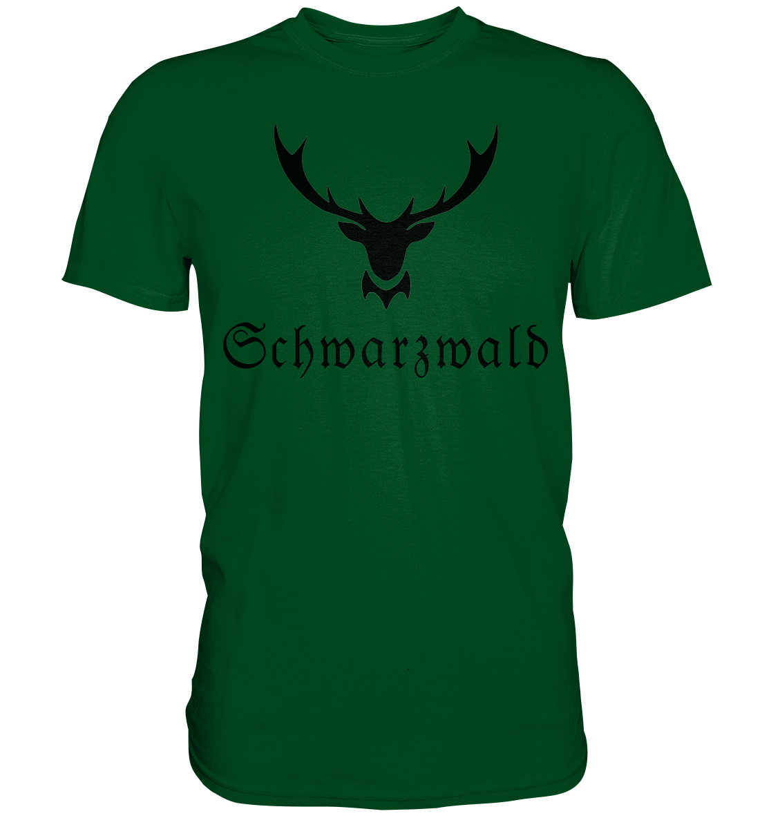 Schwarzwald Hirschgeweih | Unisex Premium T-Shirt