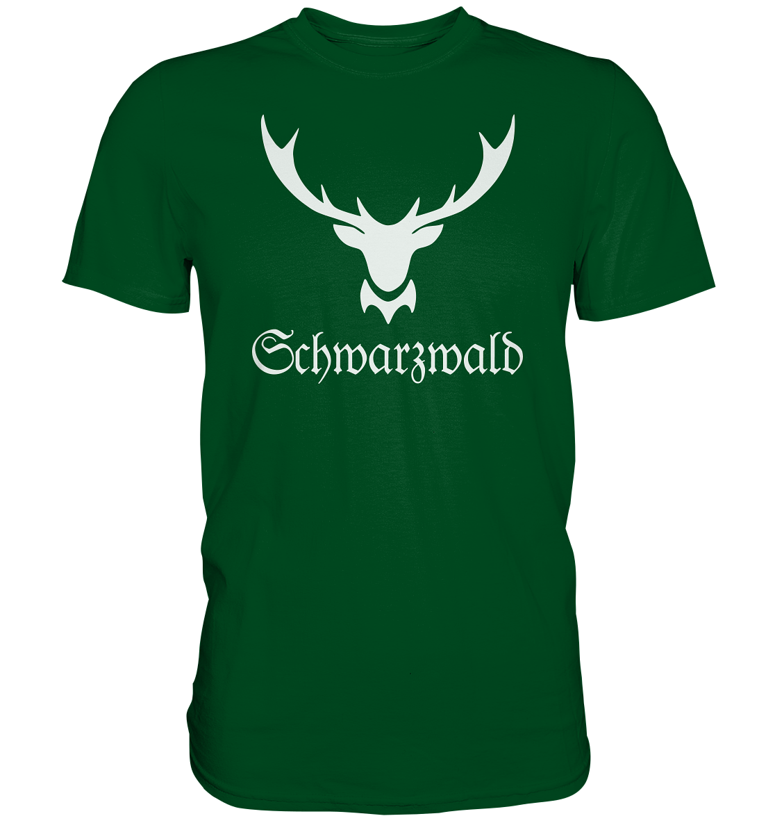 Schwarzwald Hirschgeweih | Bio T-Shirt