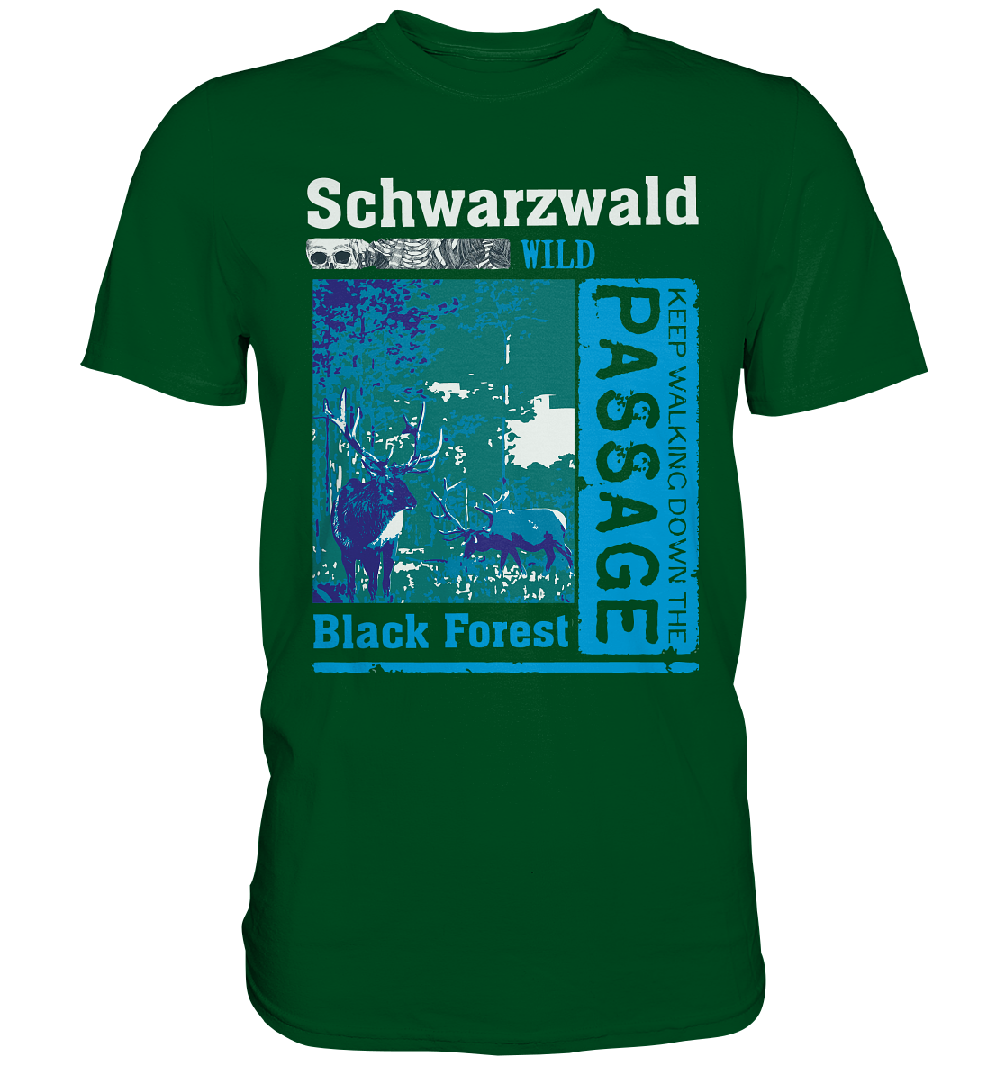 Schwarzwald Wild Passage | Unisex Premium T-Shirt