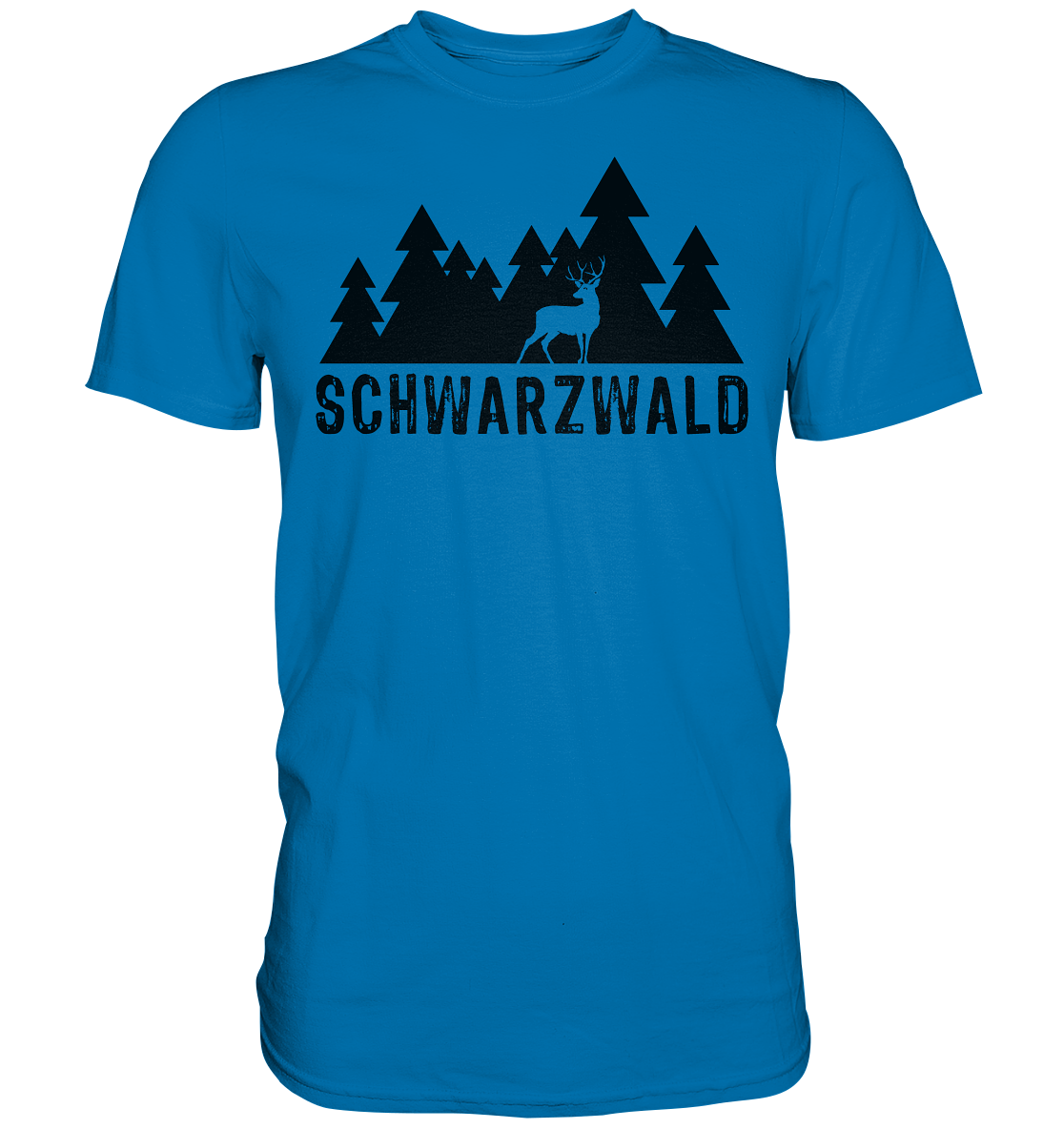 Schwarzwald Hirsch | Premium T-Shirt