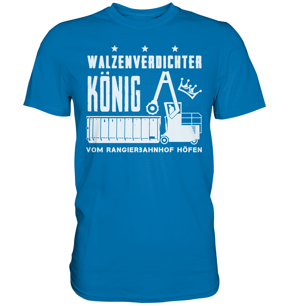 Walzenverdichter-König - Premium Shirt