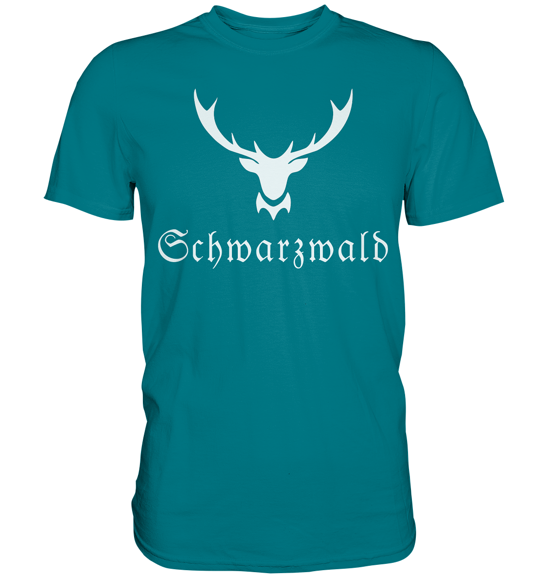 Schwarzwald Hirschgeweih | Premium T-Shirt