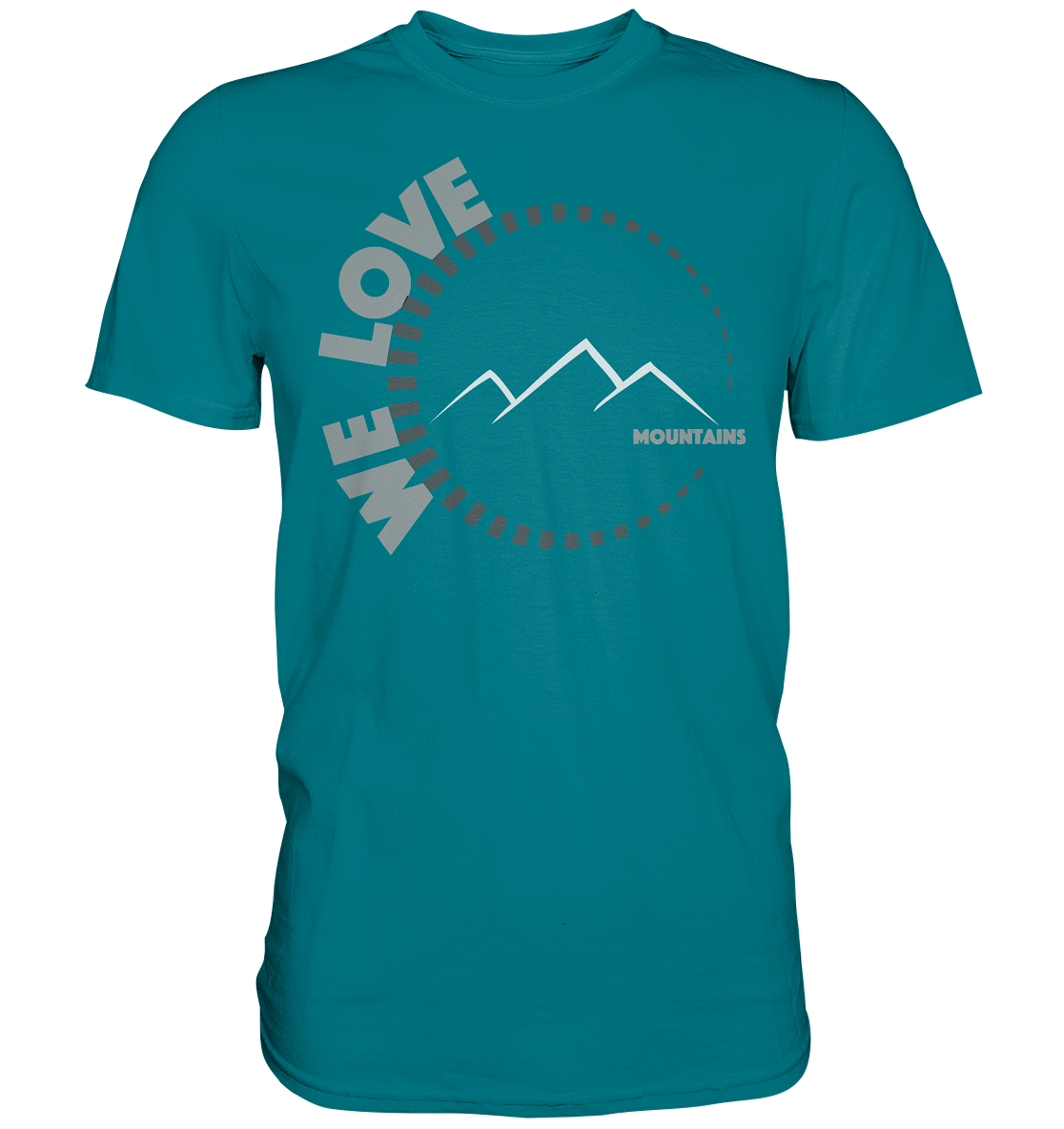 We Love Mountains V2 | Unisex Premium T-Shirt