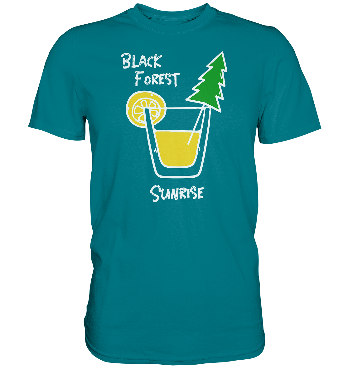 Black Forest Sunrise | Unisex Premium T-Shirt