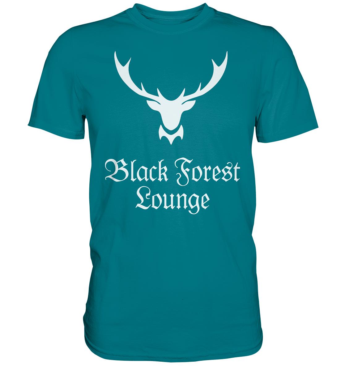 Black Forest Lounge Hirschgeweih | Unisex Premium T-Shirt