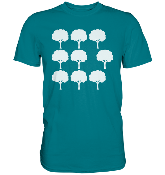 Baum tanzt aus der Reihe | Unisex Premium T-Shirt