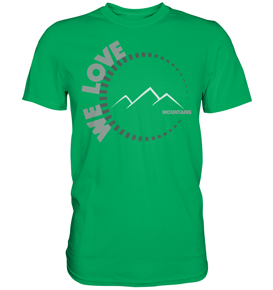 We Love Mountains V2 | Unisex Premium T-Shirt
