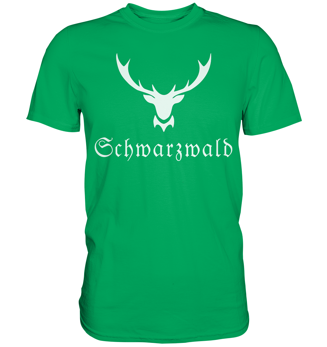 Schwarzwald Hirschgeweih | Premium T-Shirt