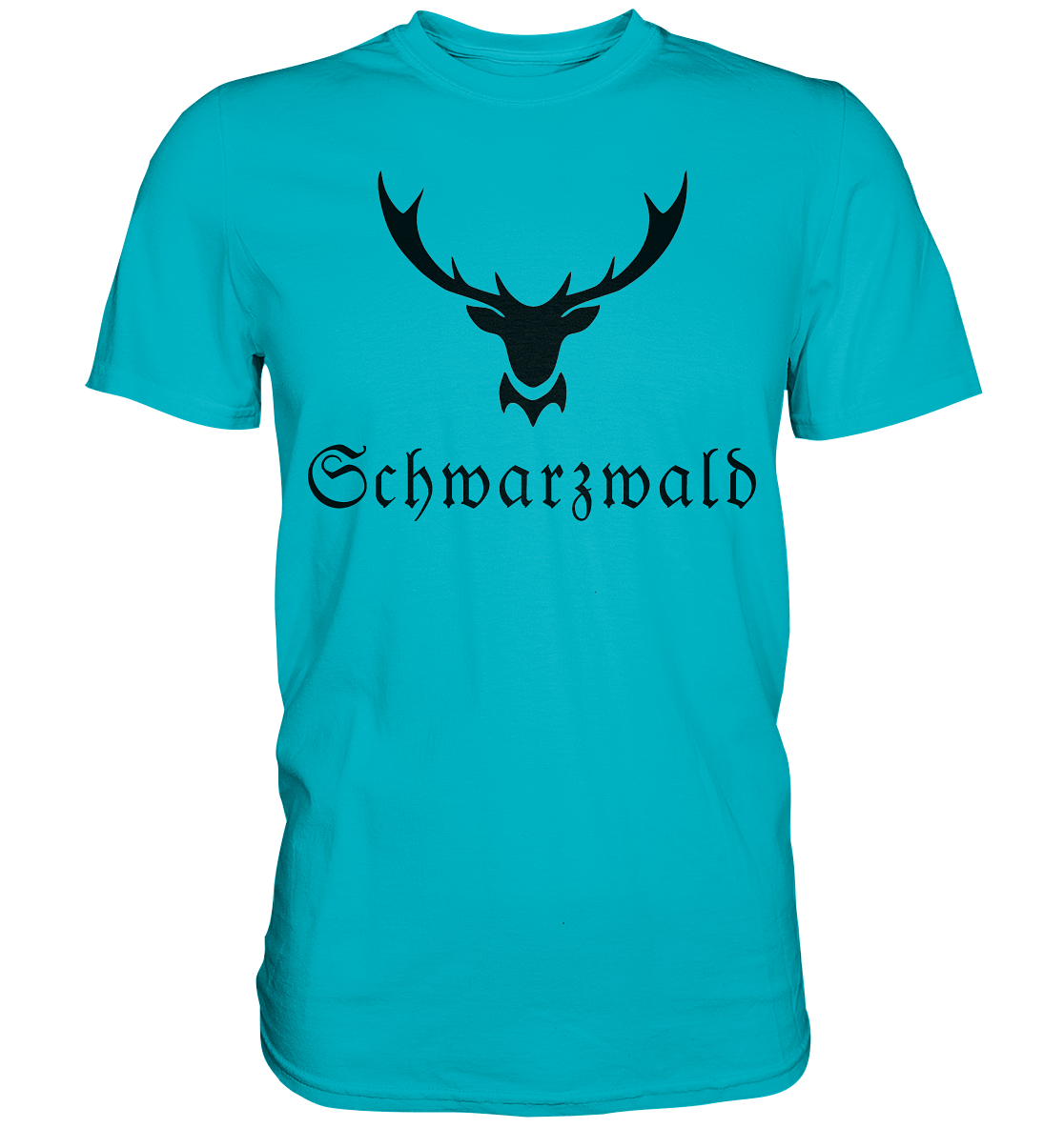 Schwarzwald Hirschgeweih | Unisex Premium T-Shirt