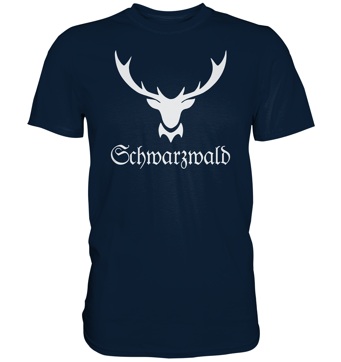 Schwarzwald Hirschgeweih | Bio T-Shirt