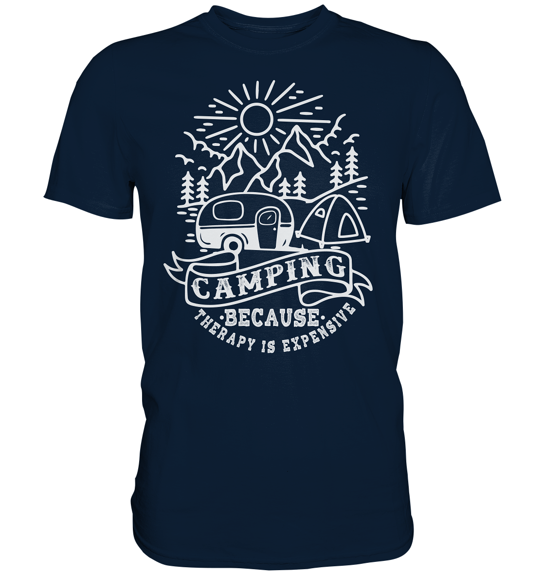 Camping Therapy | Unisex Premium T-Shirt