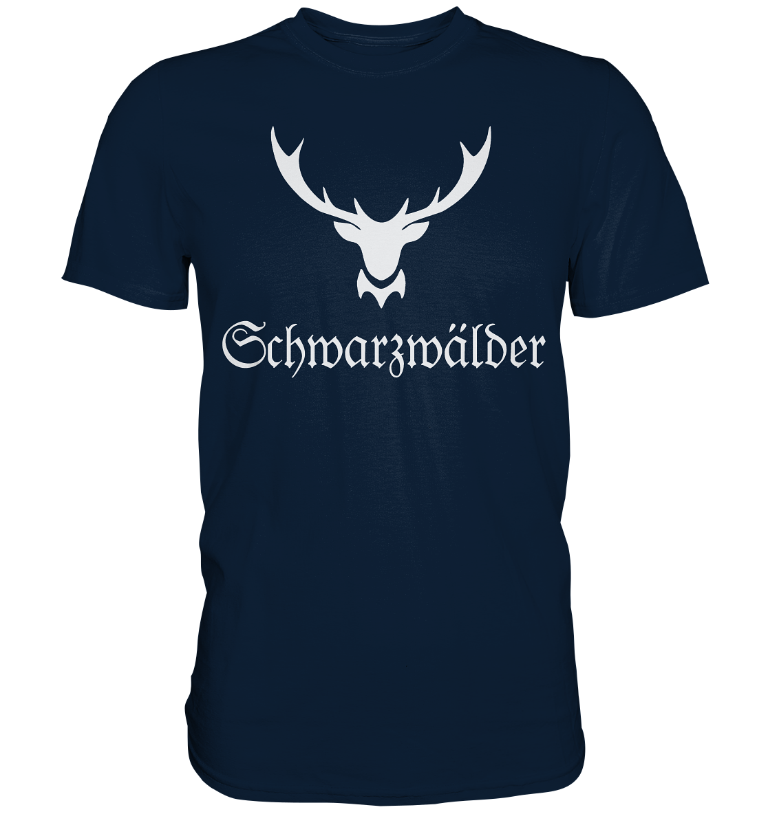 Schwarzwälder Hirschgeweih | Organic T-Shirt