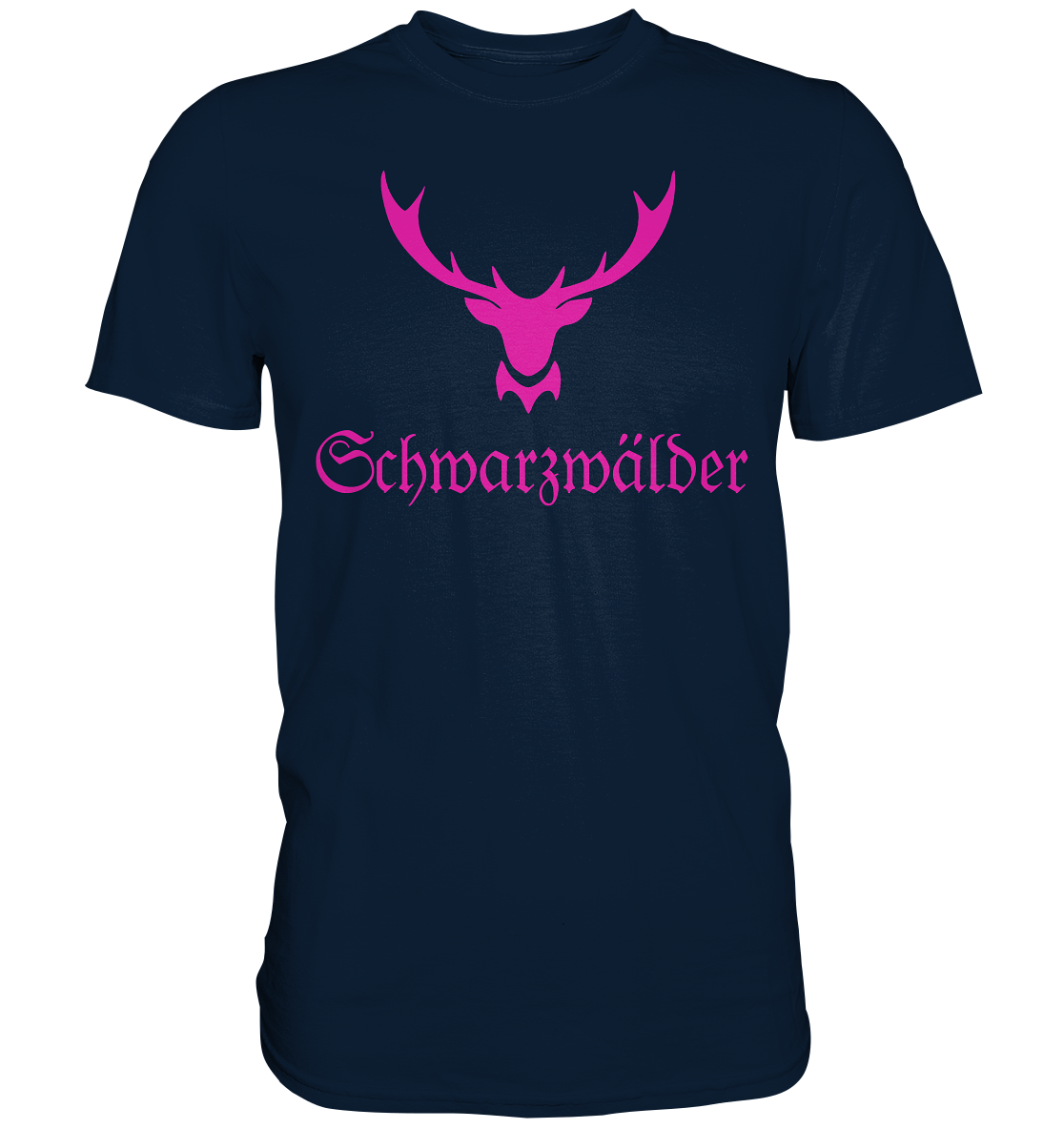 Schwarzwälder Hirschgeweih | Organic T-Shirt