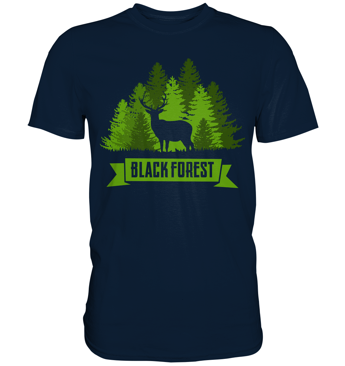 Black Forest Hirsch & Wald | Organic T-Shirt