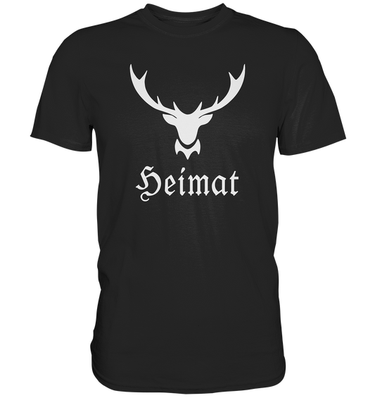 Heimat Hirschgeweih | Organic T-Shirt