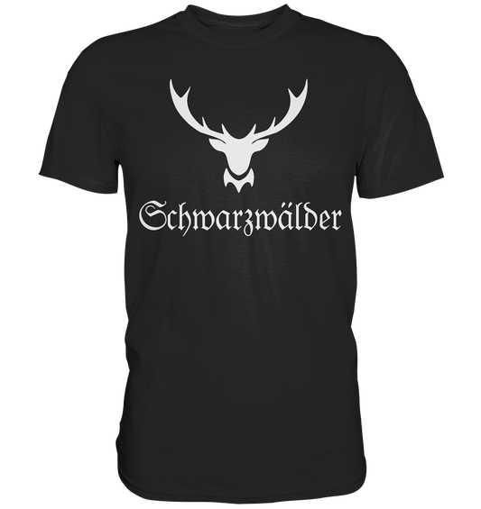 Schwarzwälder Hirschgeweih | Organic T-Shirt