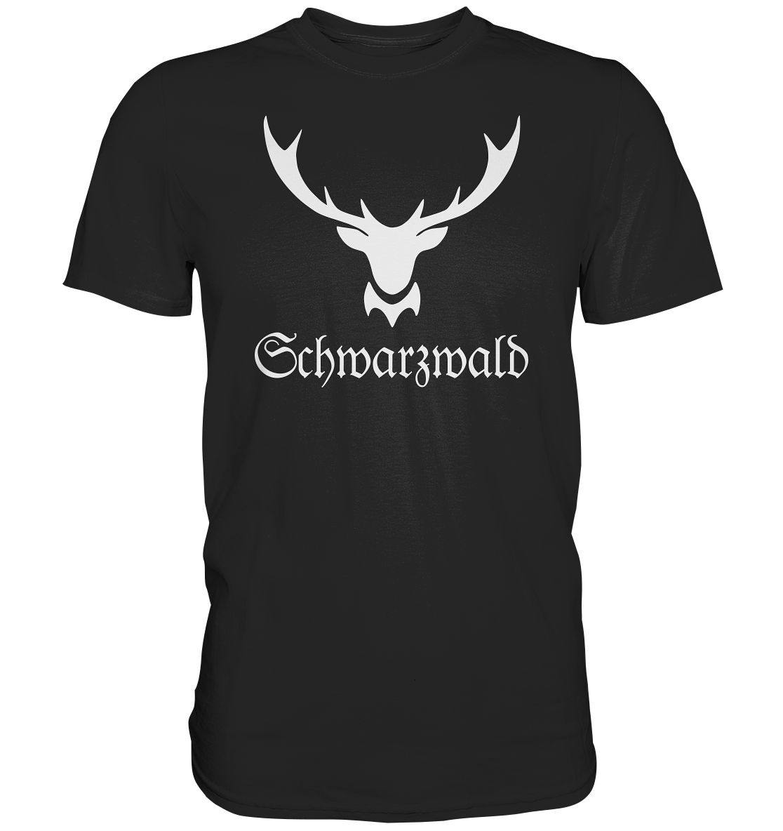 Schwarzwald Hirschgeweih | Bio T-Shirt