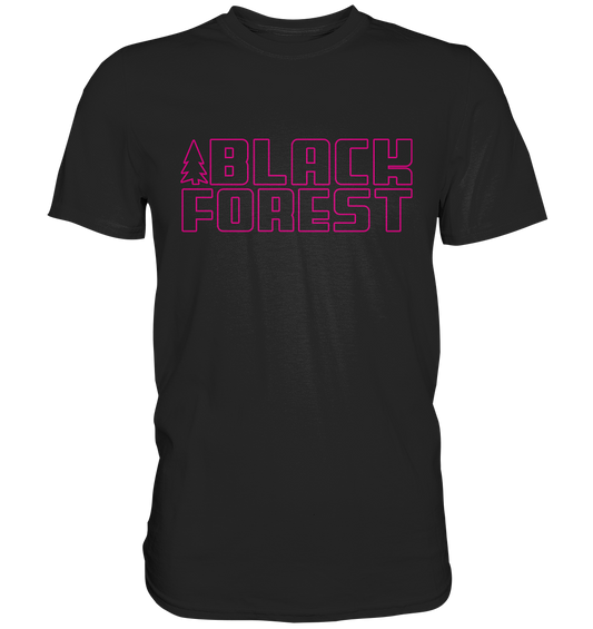 Black Forest Outline | Unisex Premium T-Shirt