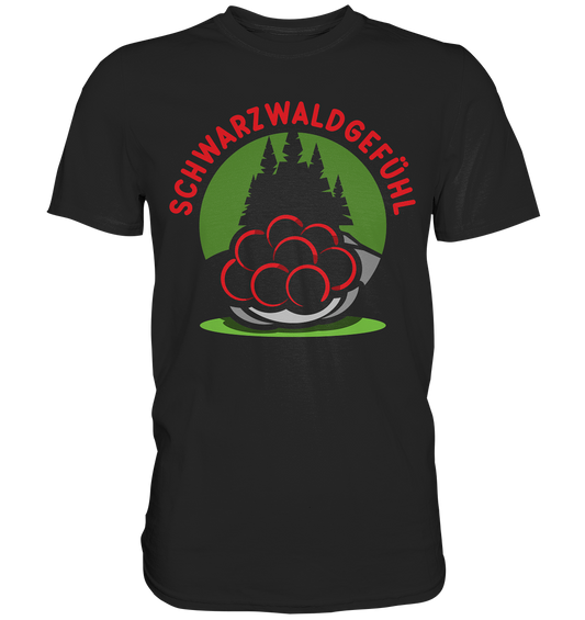 Schwarzwaldgefühl | Unisex Premium T-Shirt