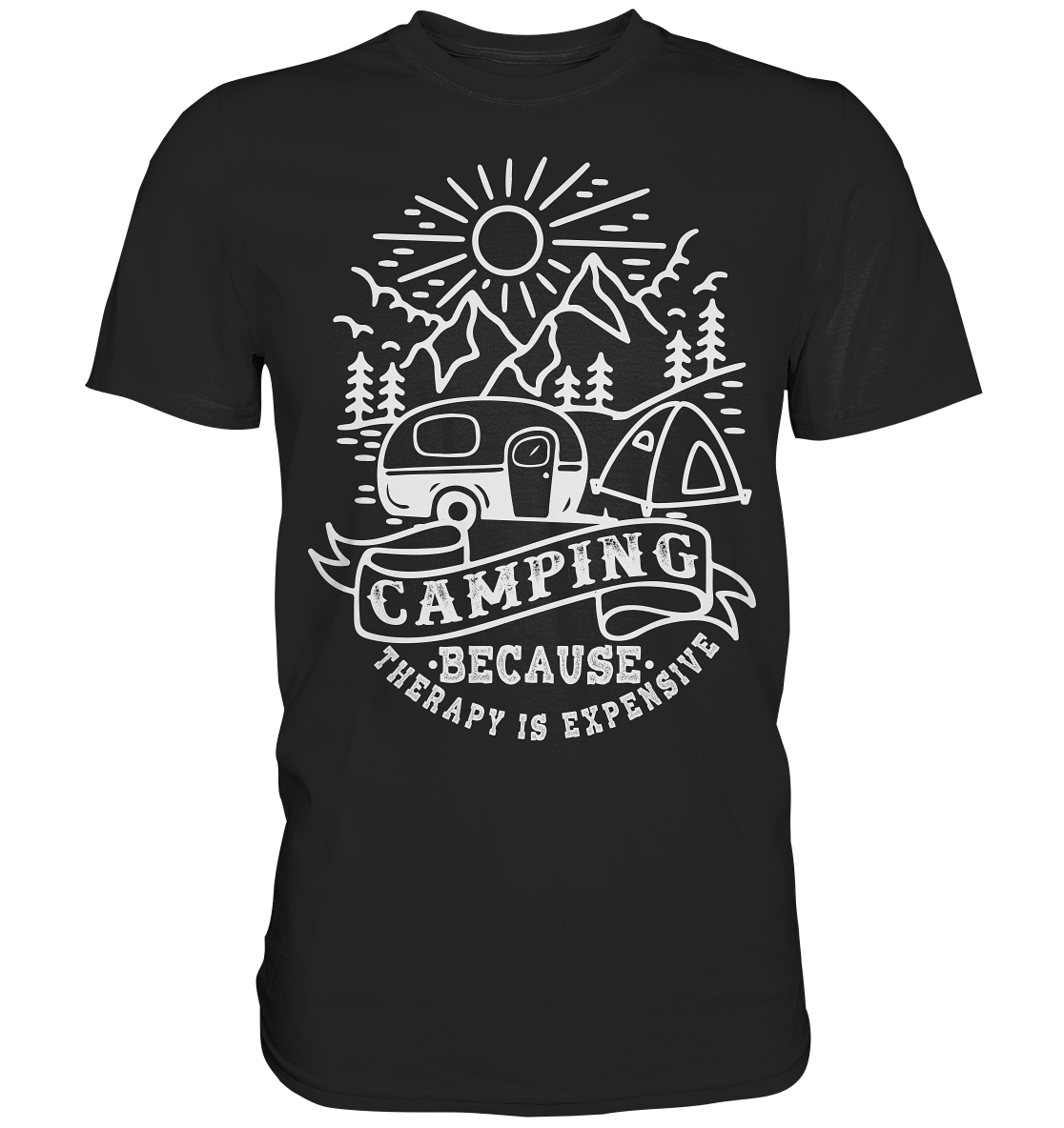 Camping Therapy - Premium Shirt