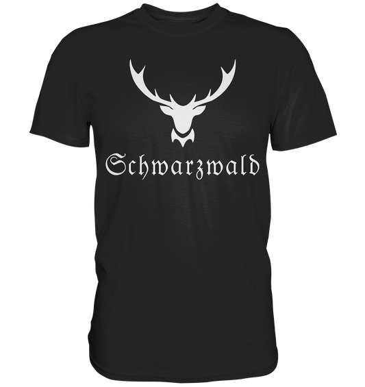 Schwarzwald Hirschgeweih | Premium T-Shirt
