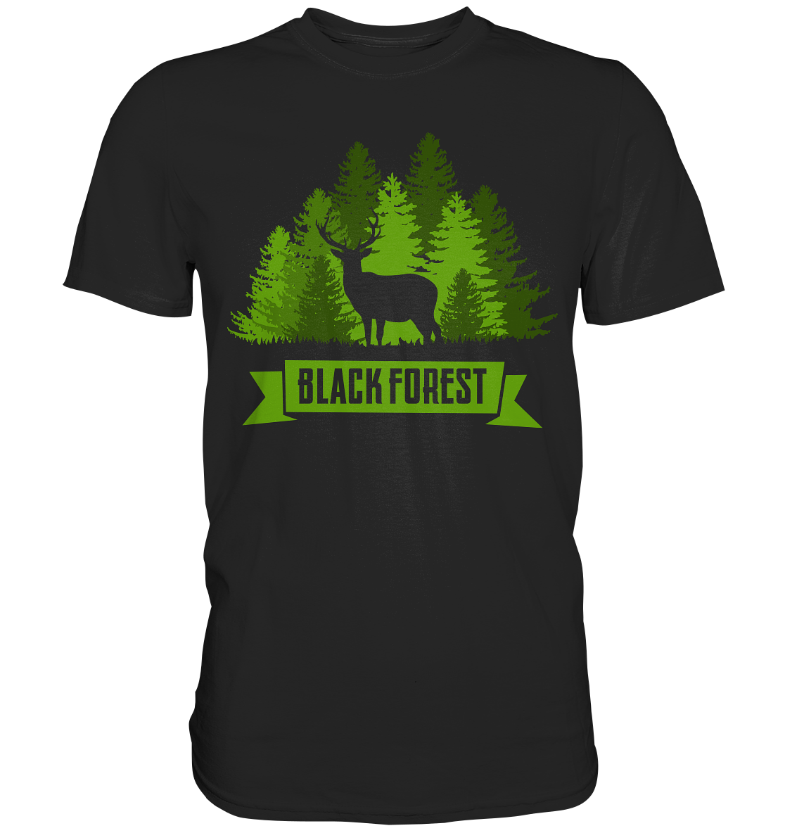 Black Forest Hirsch & Wald | Organic T-Shirt